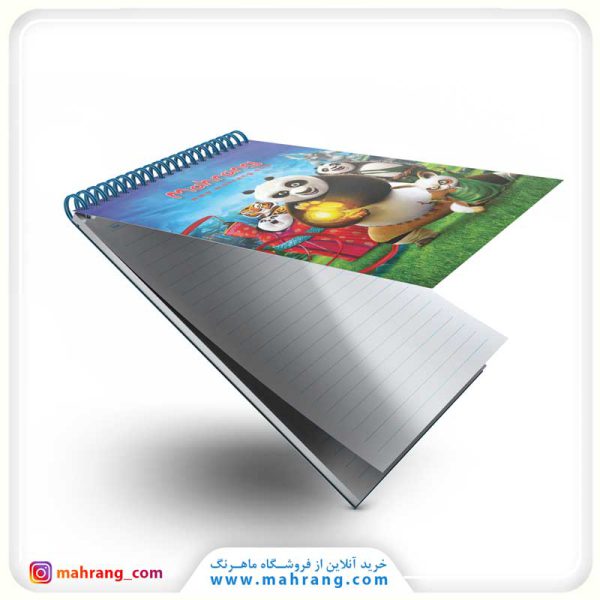 دفترچه یادداشت پاندای کنگ‌فو کار Kung Fu Panda