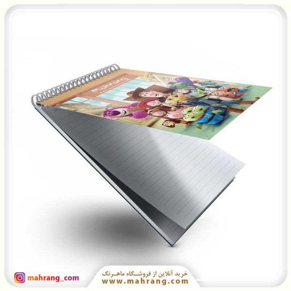 دفترچه یادداشت شهر اسباب بازی Toy Story