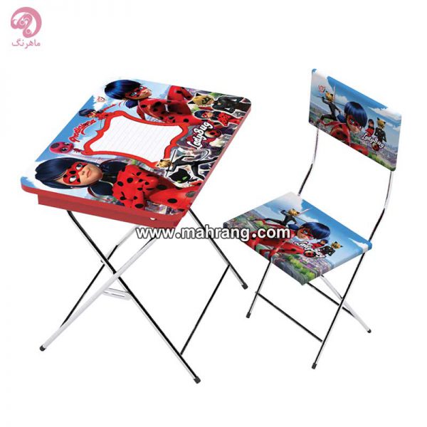 میز تحریر باکس دار دختر کفشدوزکی