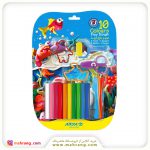 خمیر بازی 10 رنگ آریا