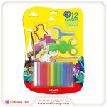 خمیربازی 12 رنگ آریا
