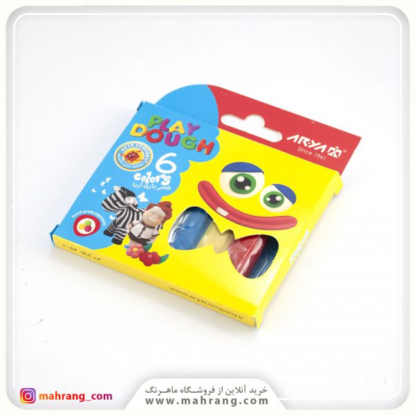 خمیر بازی 6 رنگ