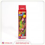 مداد رنگی 6 رنگ البرز