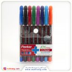 خودکار فوق روان نانو آنتی باکتریال 8 رنگ پنتر