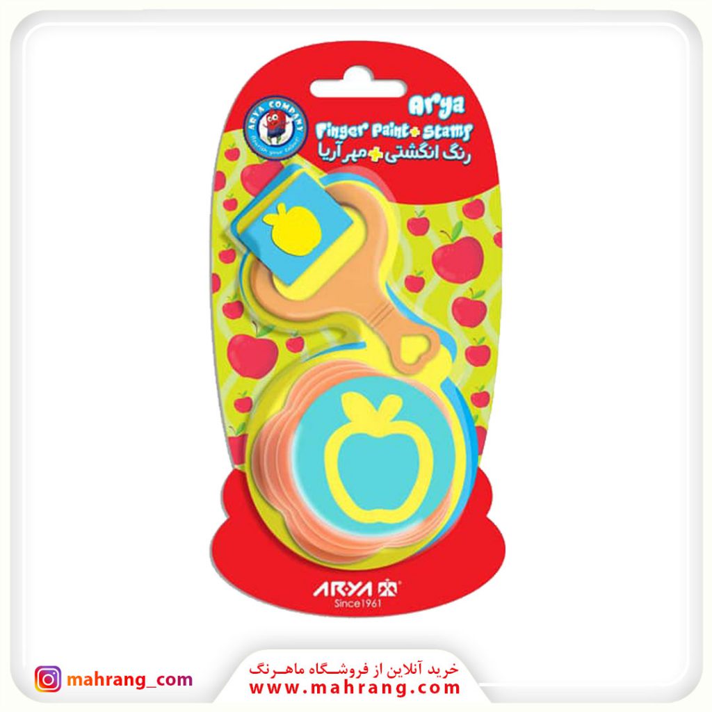 رنگ انگشتی با غلطک