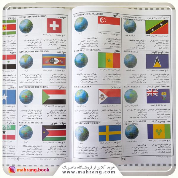 کتاب نخستین اطلس پرچم من