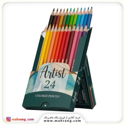 مداد رنگی 24 رنگ آرتیست آریا